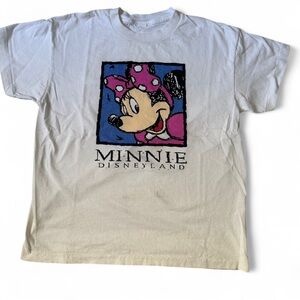 Disney Minnie Mouse T-Shirt - White and Pink